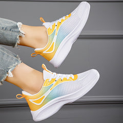 Women's Gradient Running Shoes Soft Comfort Non Slip Sneakers