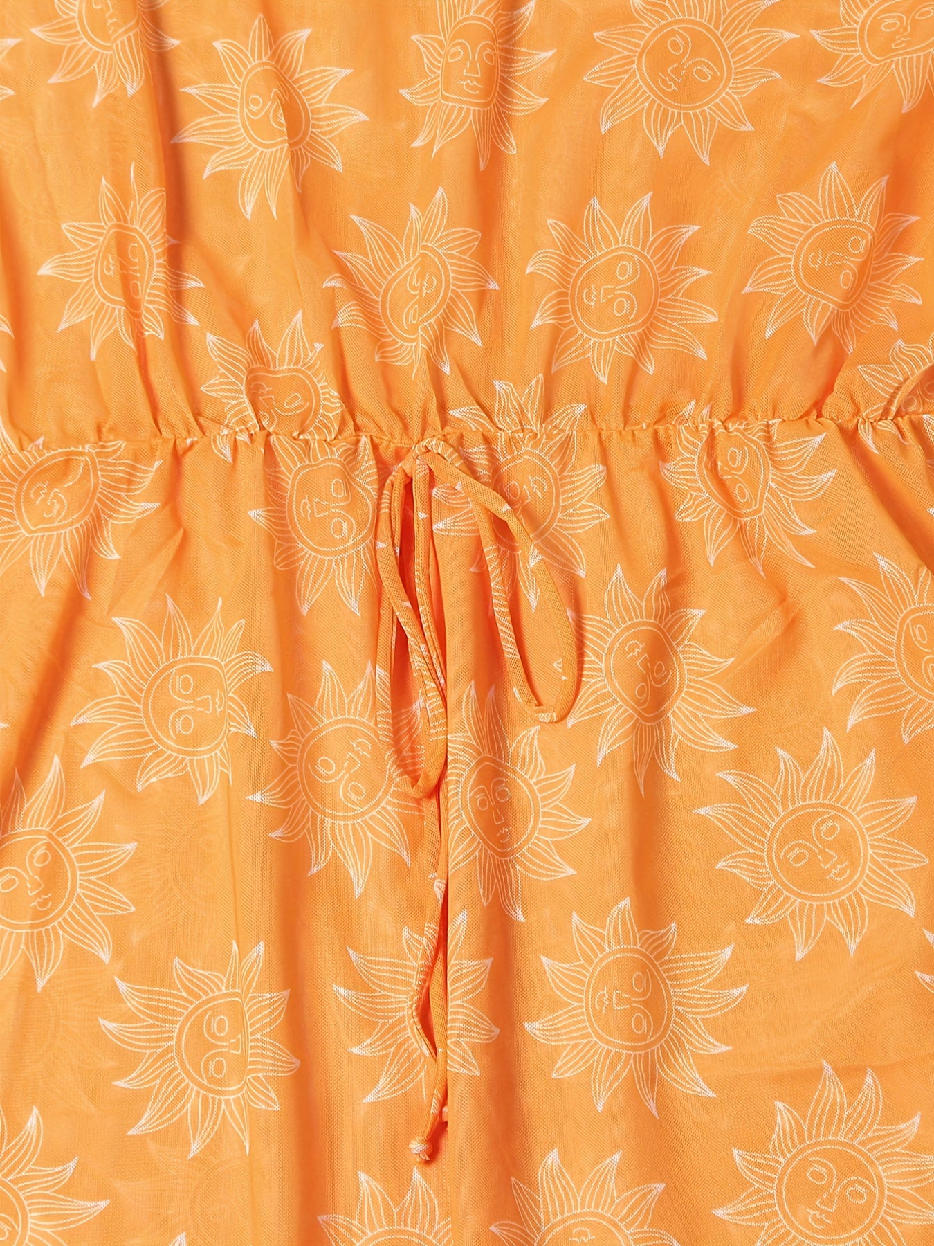 Sun Print Semi Sheer Cove Ups Women's Plus High Stretch Sexy Cover Ups