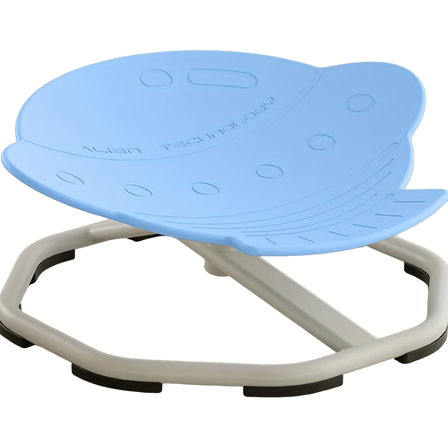 Ergonomic Sensory Swivel Chair in Red Green Enhanced Balance Coordination Focus