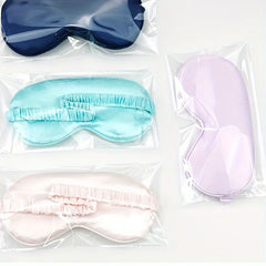 Smooth Soft Blackout Sleep Eye Mask Double sided Comfortable Blindfold