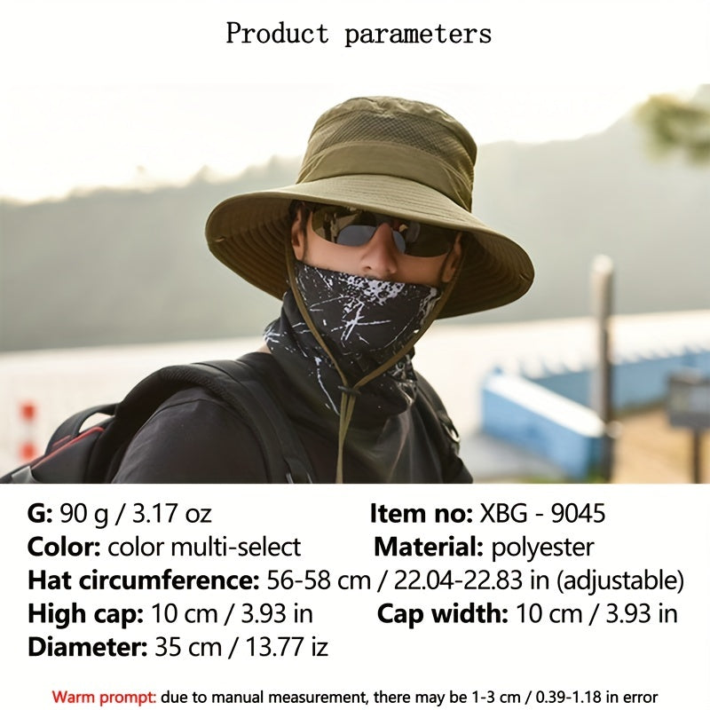Outdoor Climbing Hat Man Fishing Summer Sun Hat Sunscreen Cap Hat