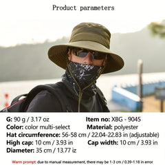 Outdoor Climbing Hat Man Fishing Summer Sun Hat Sunscreen Cap Hat