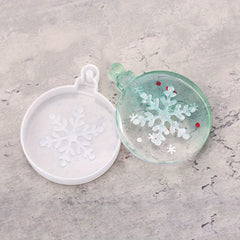 Christmas Snowflake Silicone Mold for DIY Pendant