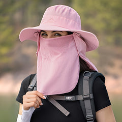 Quick Drying Sun Hat with Face Covering for Fishing and Outdoors