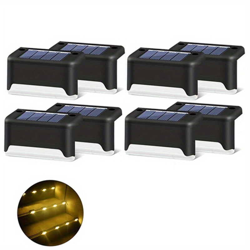 LED Solar Fence Light Outdoor Staircase Decoration Wall Light