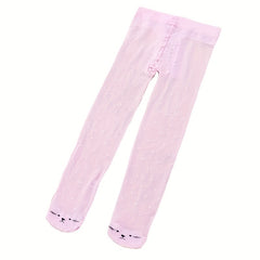 Girls Cat Embroidery Mesh Pantyhose for Summer