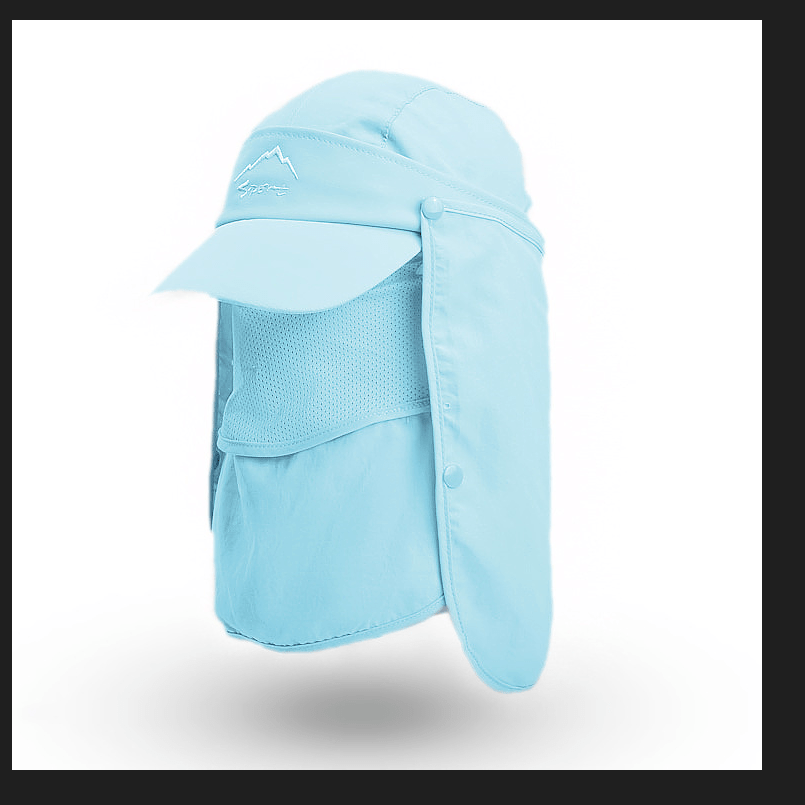 Men's Quick Dry Fishing Sunblock Hat