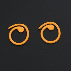 5pcs Crochet Loop Knitting Tools Stitch Marker Metal Paint Counting Circle
