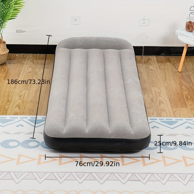 Inflatable Camping Air Bed with Pillow for Family Travel