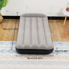 Inflatable Camping Air Bed with Pillow for Family Travel