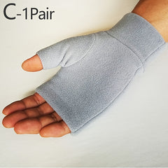 Outdoor Half Finger Gloves Winter Warm Gloves