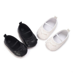 Baby Girls Solid Walking Shoes Non-slip Sneakers for Spring and Autumn