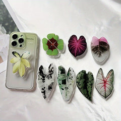 Acrylic Leaf Folding Mobile Phone Bracket Grip