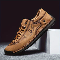 Men's Casual Lace Up Shoes Non Slip Walking Flats