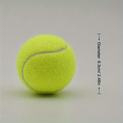 12pcs High Elasticity Rubber Tennis Balls Beginners Practice Outdoor Games