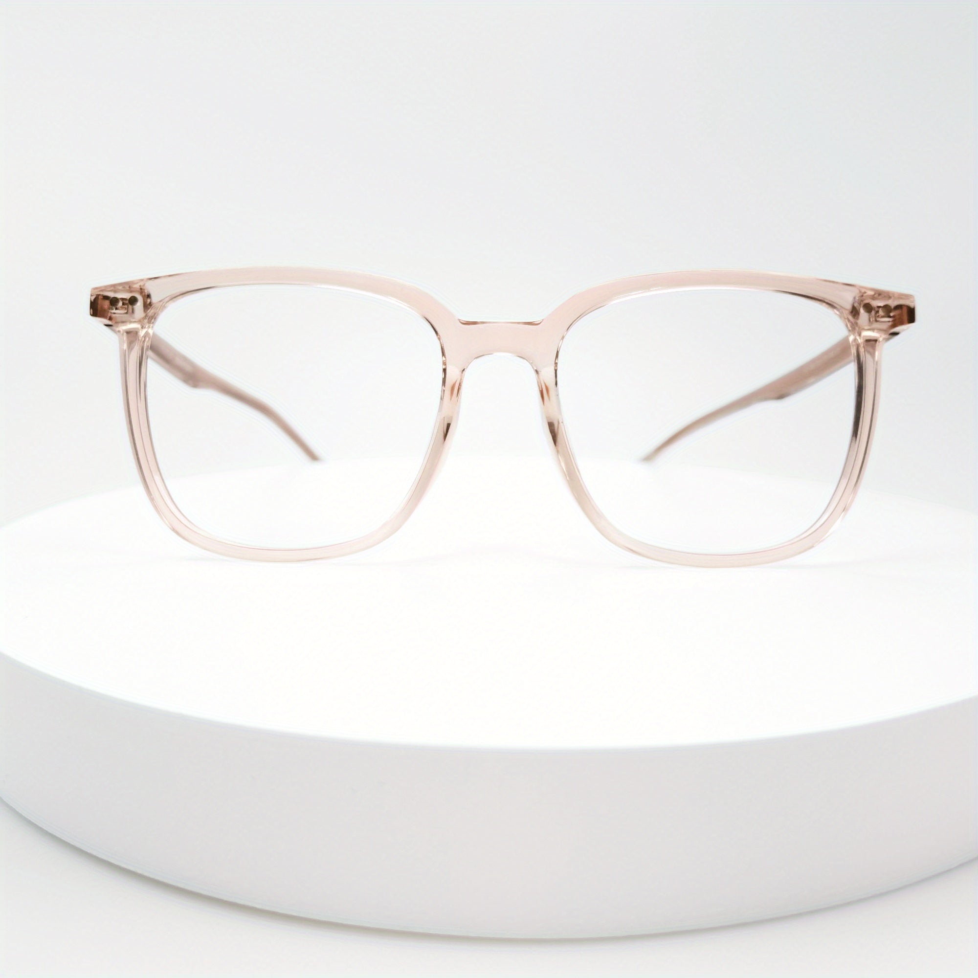 Men's Oversized Light Glasses Square Computer Light Block