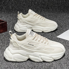 Men's Chunky Lace-up Sneakers Dad Shoes