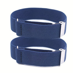 2pcs Elastic Armband Shirt Garter Sleeve Holders
