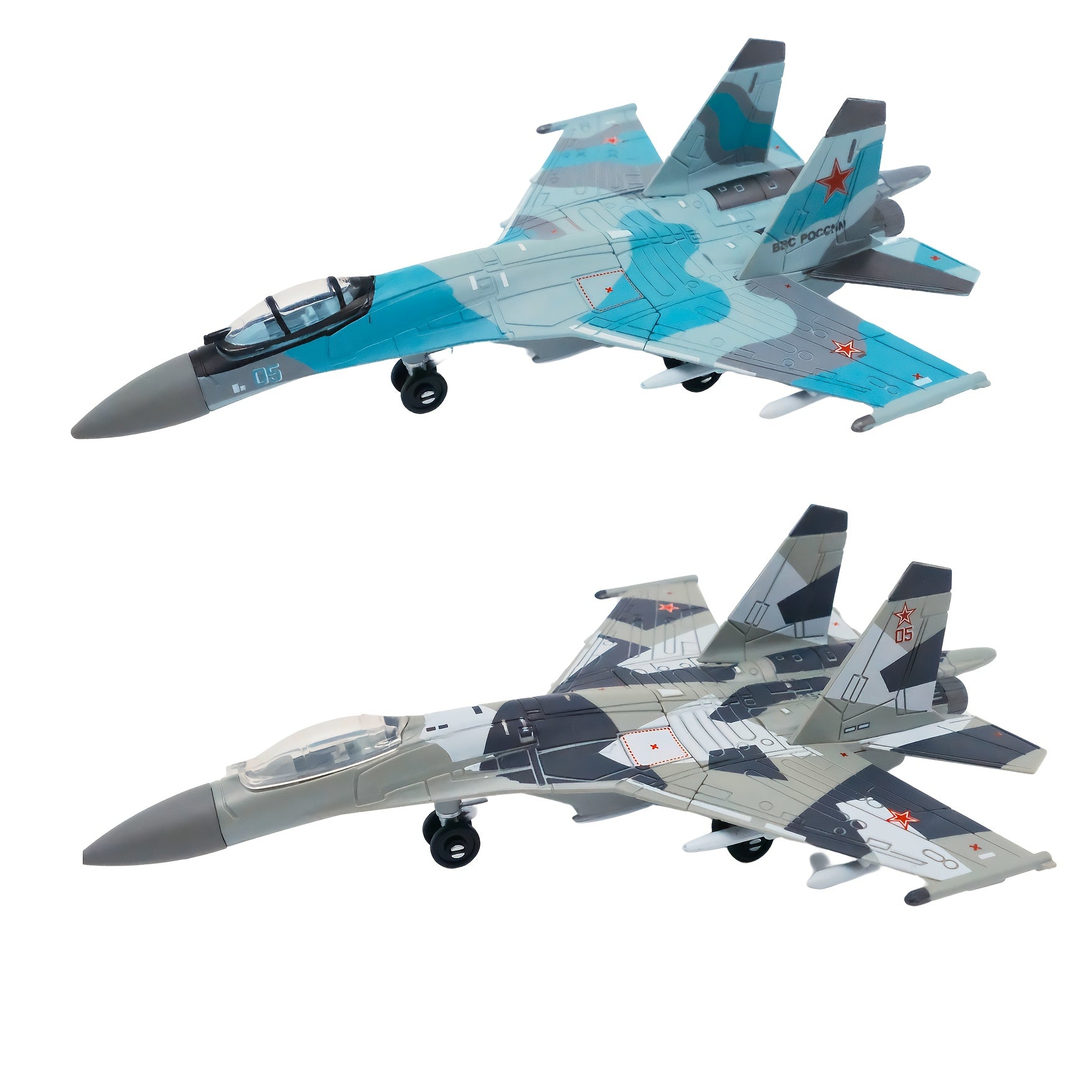 SU 35S Fighter Jet Model Assembly Airplane Model Set