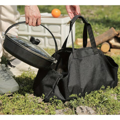 Durable Firewood Storage Bag for Camping Indoor Outdoor Use