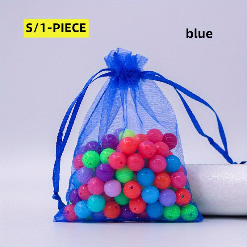 Transparent Drawstring Storage Bag Travel Jewelry Packing Bag