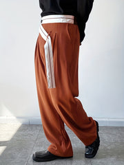 INCERUN Wide Leg Baggy Casual Pants Men Harajuku Style Sweatpants