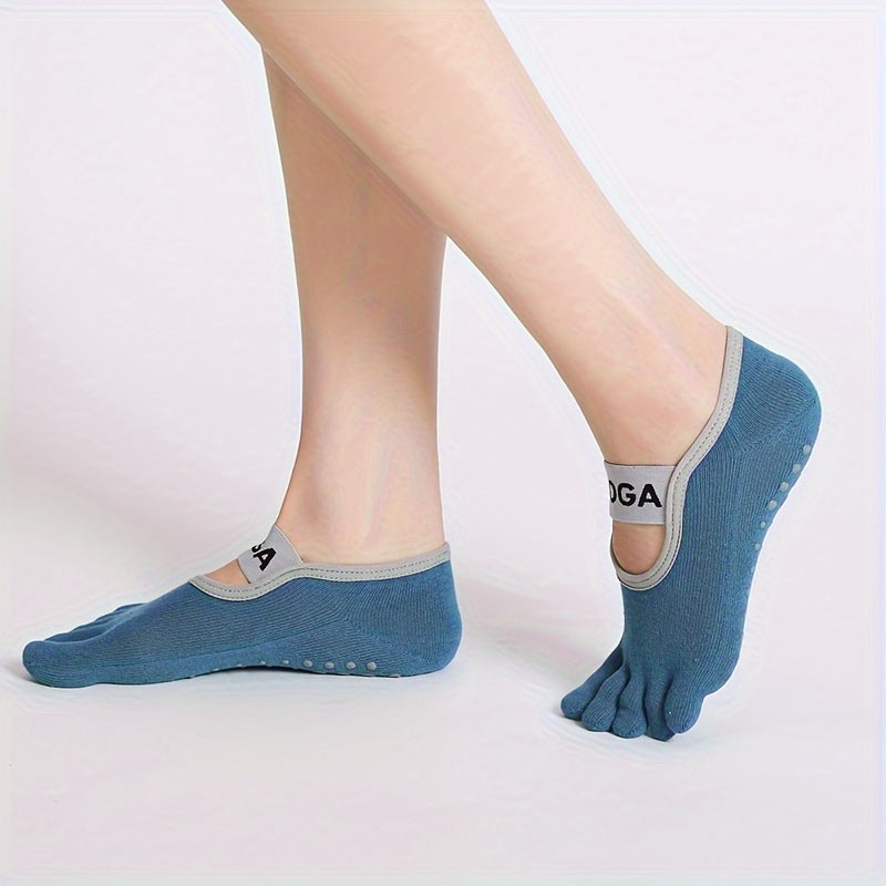 Women's Cross Strap Yoga Socks Non Slip Sports Socks