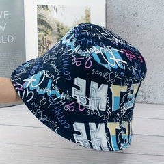 Harajuku Fisherman Hat Graffiti Version Summer Sunshade Hat