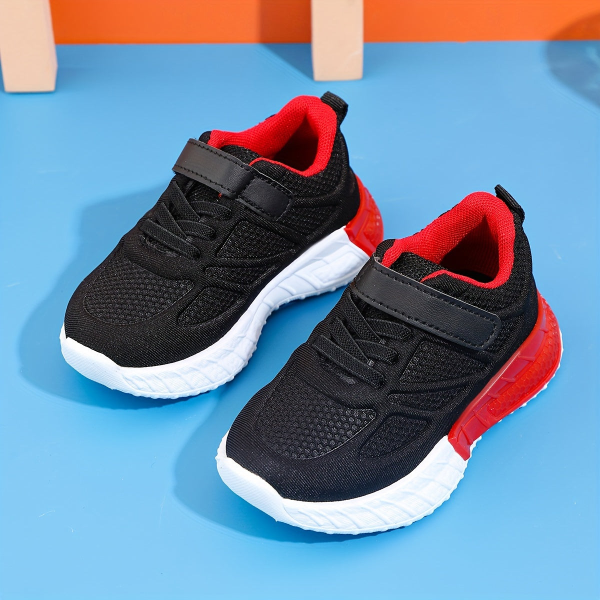 Boys Casual Low Top Woven Shoes Breathable Lightweight Non slip Sneakers