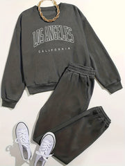 City Name Print Loungewear Set