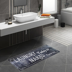 Farmhouse Laundry Room Runner Rug Non Slip Mat