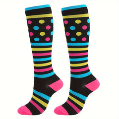 Compression Socks For Women Men Knee High for Nurses Running