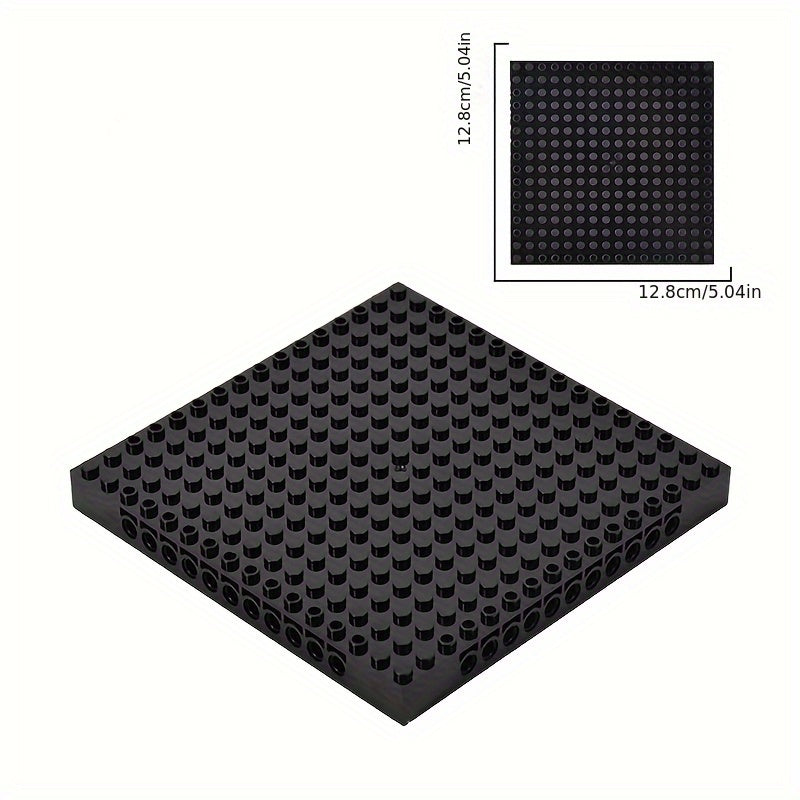 6pcs Pixel Art Building Blocks Base Plate Set Halloween Christmas Gift
