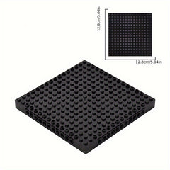 6pcs Pixel Art Building Blocks Base Plate Set Halloween Christmas Gift