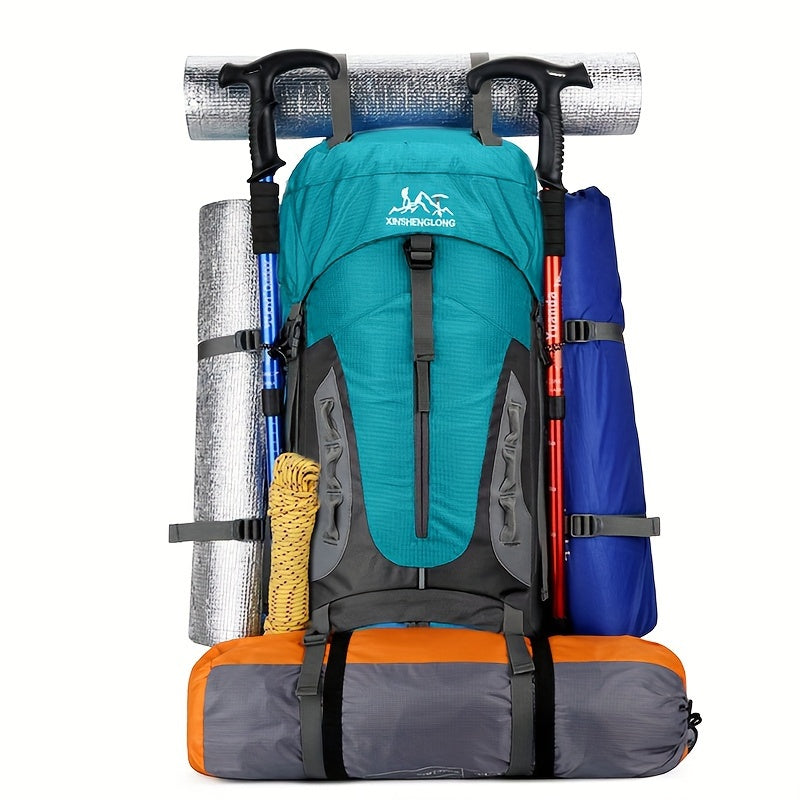 70L Outdoor Camping Backpack Men's Travel Bag Large Capacity