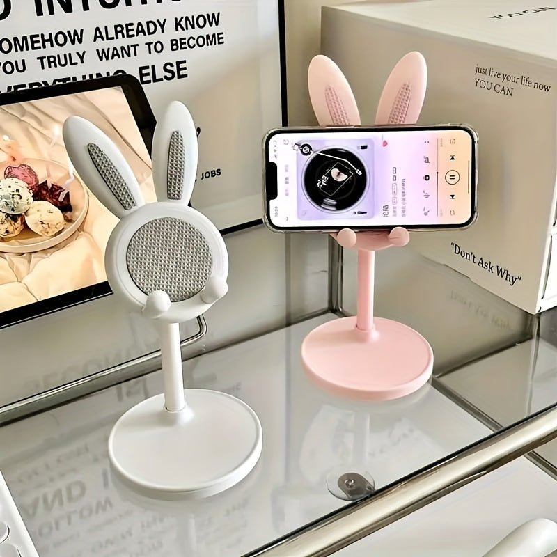 Cartoon Bunny Desktop Phone Stand Tablet Computer Stand