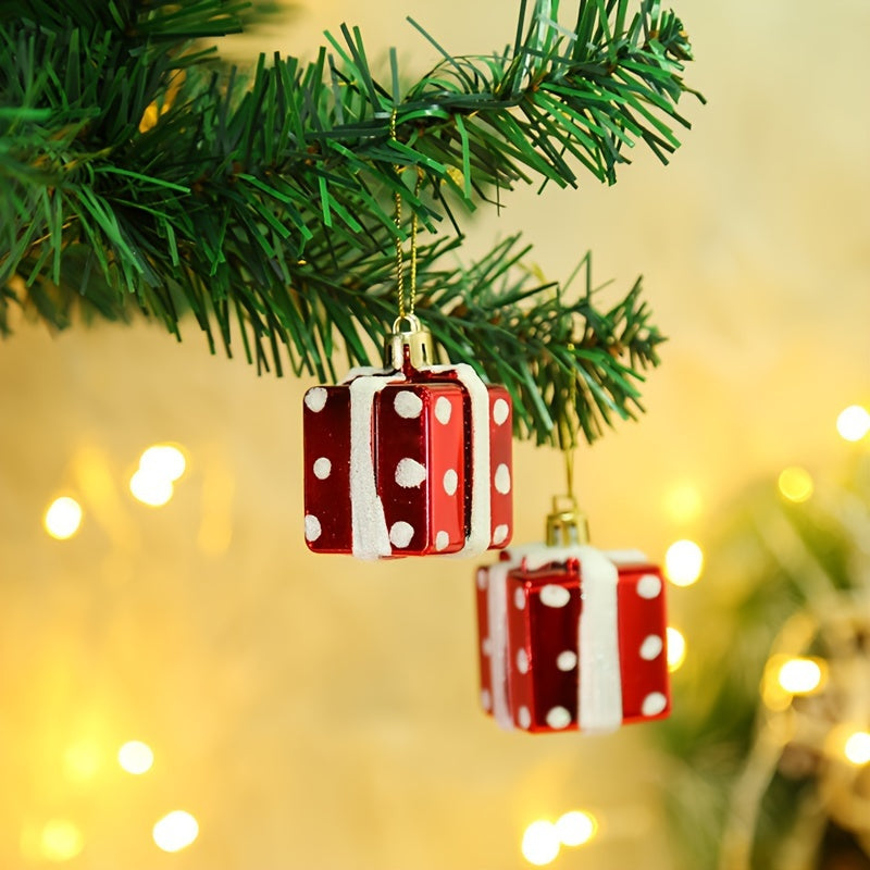Christmas Decorations Plastic Socks Cane Pendants Small Pendants