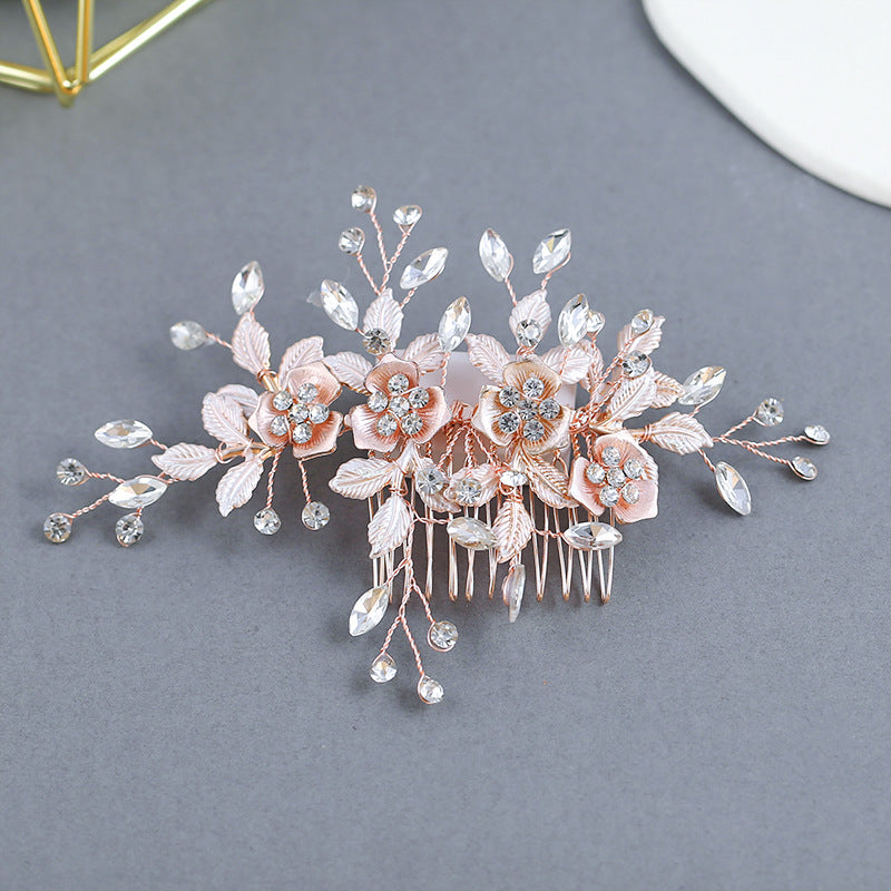 Faux Pearl Rhinestone Bridal Hair Accessories