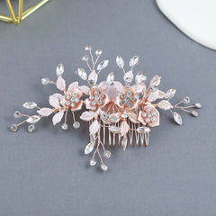 Faux Pearl Rhinestone Bridal Hair Accessories