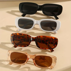 Rectangle Sunglasses UV400 Sun Shades for Vacation Beach Travel