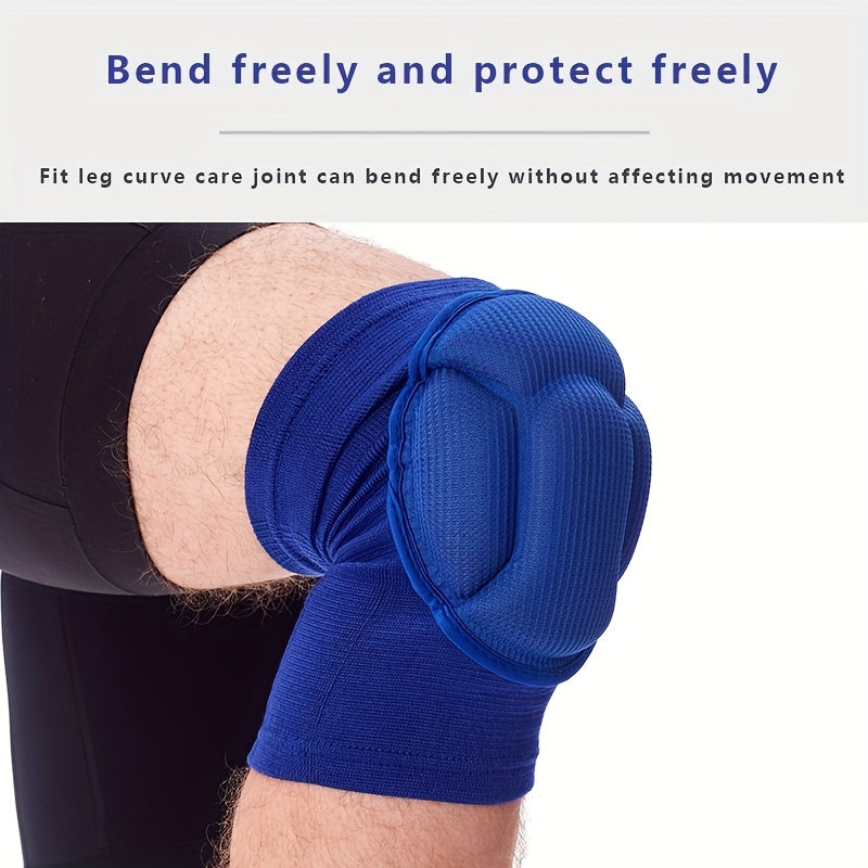 Skateboarding & Cycling Knee Pads, Anti Slip, Thick Sponge Padding, Adults