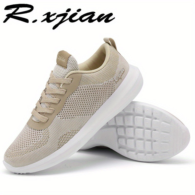 Women's Light Mesh Running Shoes Lace Up Outdoor Sport Shoes