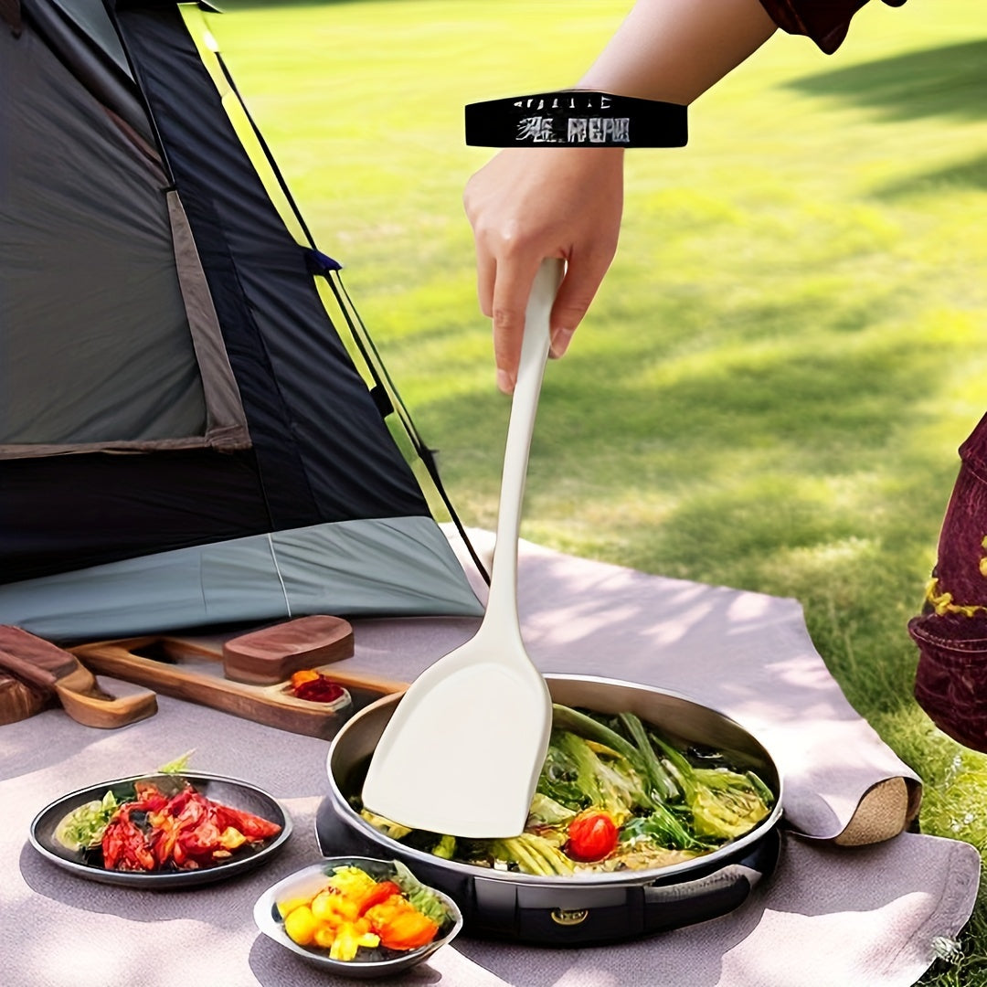 5pcs Outdoor Picnic Cooking Tools Silicone Kitchenware Set