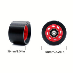 Speed Roller Skates with Four Wheels Roller Skate Wheels Accessories