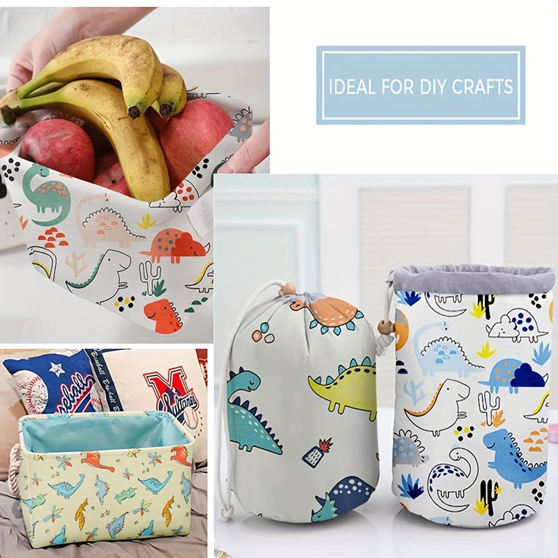 8pcs 100% Cotton Fabric Bundle Squares for Quilting DIY Patchwork