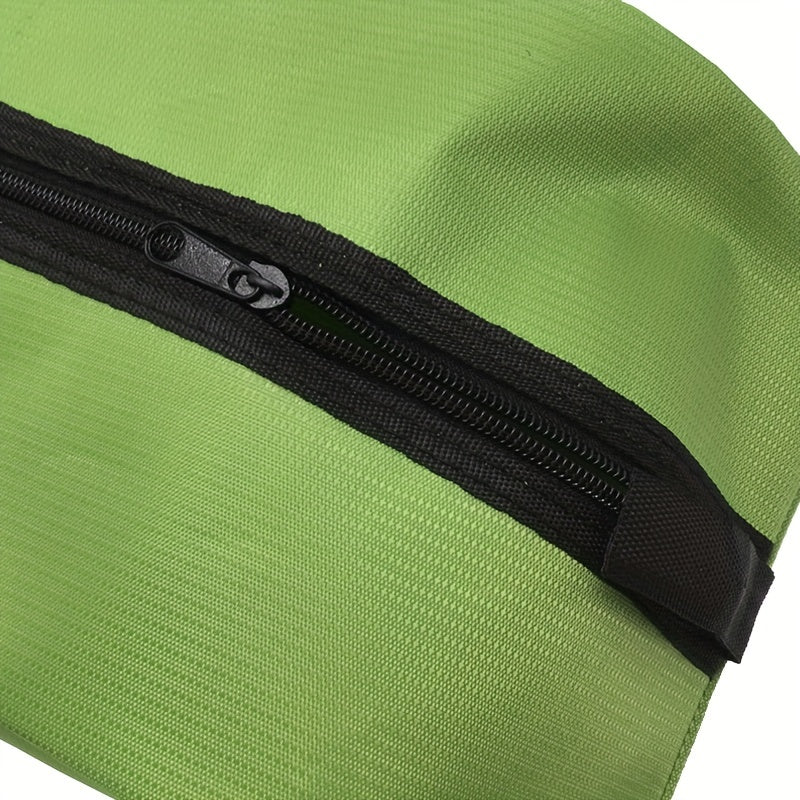 Minimalist Zipper Storage Pouch Lightweight Solid Bag for Travel