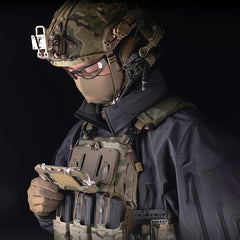 Universal Phone Holder for Airsoft Vest - Folded Chest Mount
