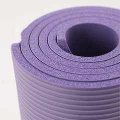 8mm Thick Non-slip Yoga Mat for Pilates Fitness Training
