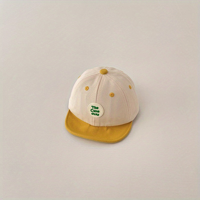 Kids Thin Breathable Sunshade Baseball Cap Soft Block Cap
