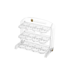3 Tier Egg Storage Rack Refrigerator Side Door Holder